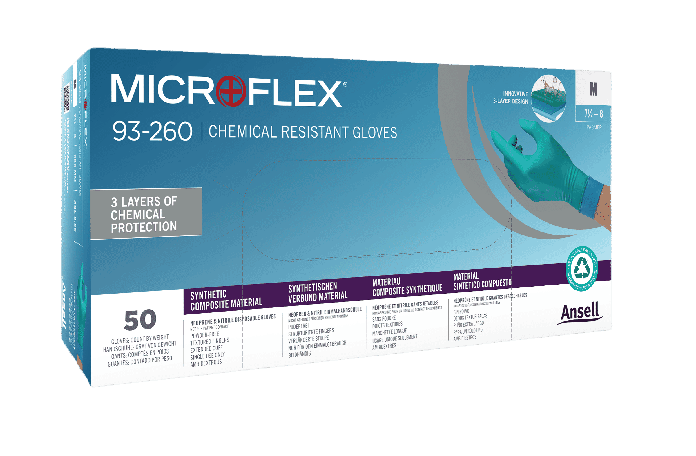 93-260 XXL MICROFLEX DISP GLOVE