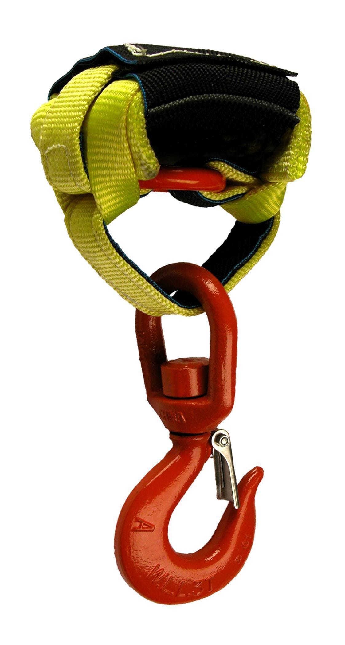 Lift-All® GH4S-1 Fork Hoist Swivel Hook, 2000 lb Load, Steel