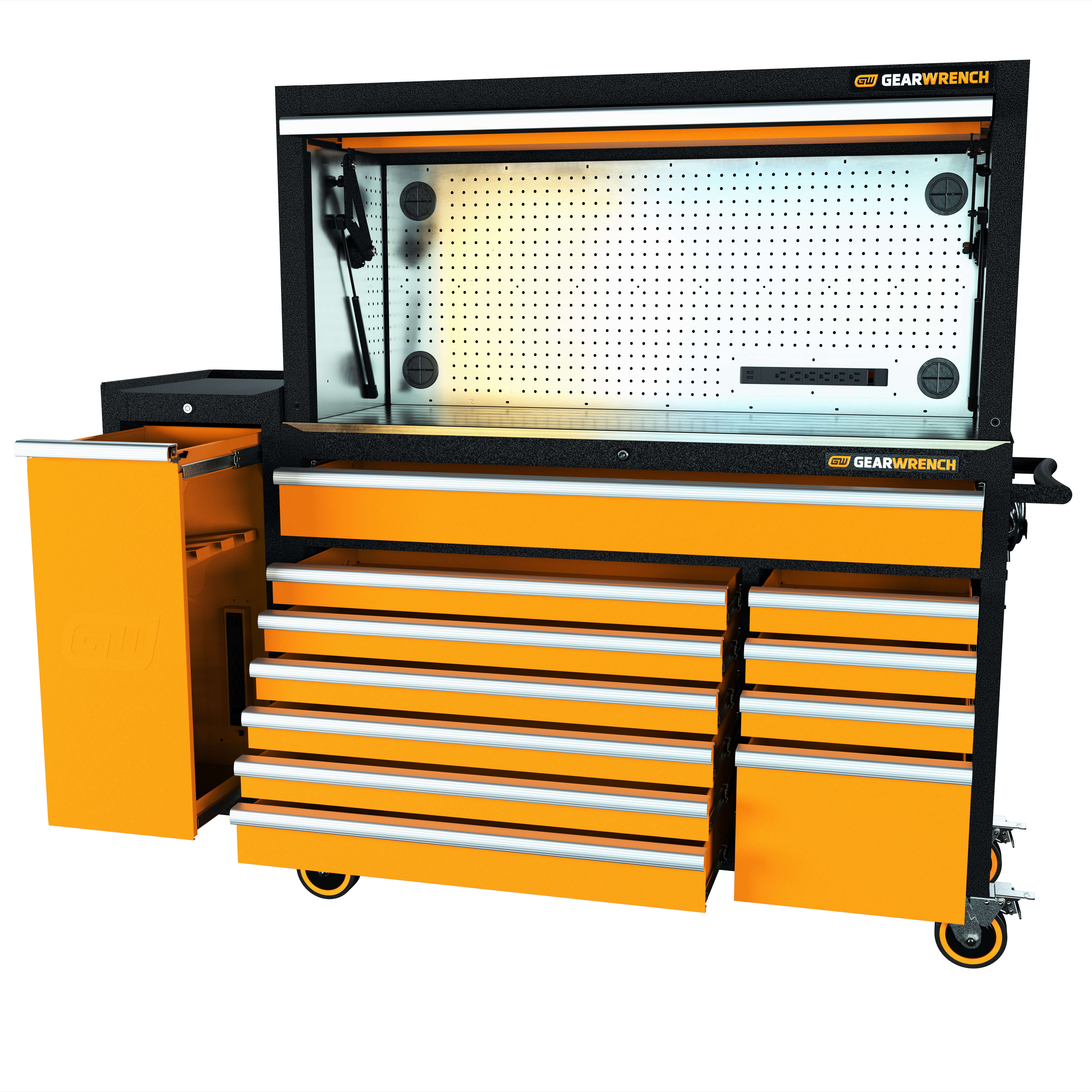 GEARWRENCH MEGAMOD 1331-Piece Master Tool Set with Rolling Cabinet, Tool Chest & Diagnostic Workcenter