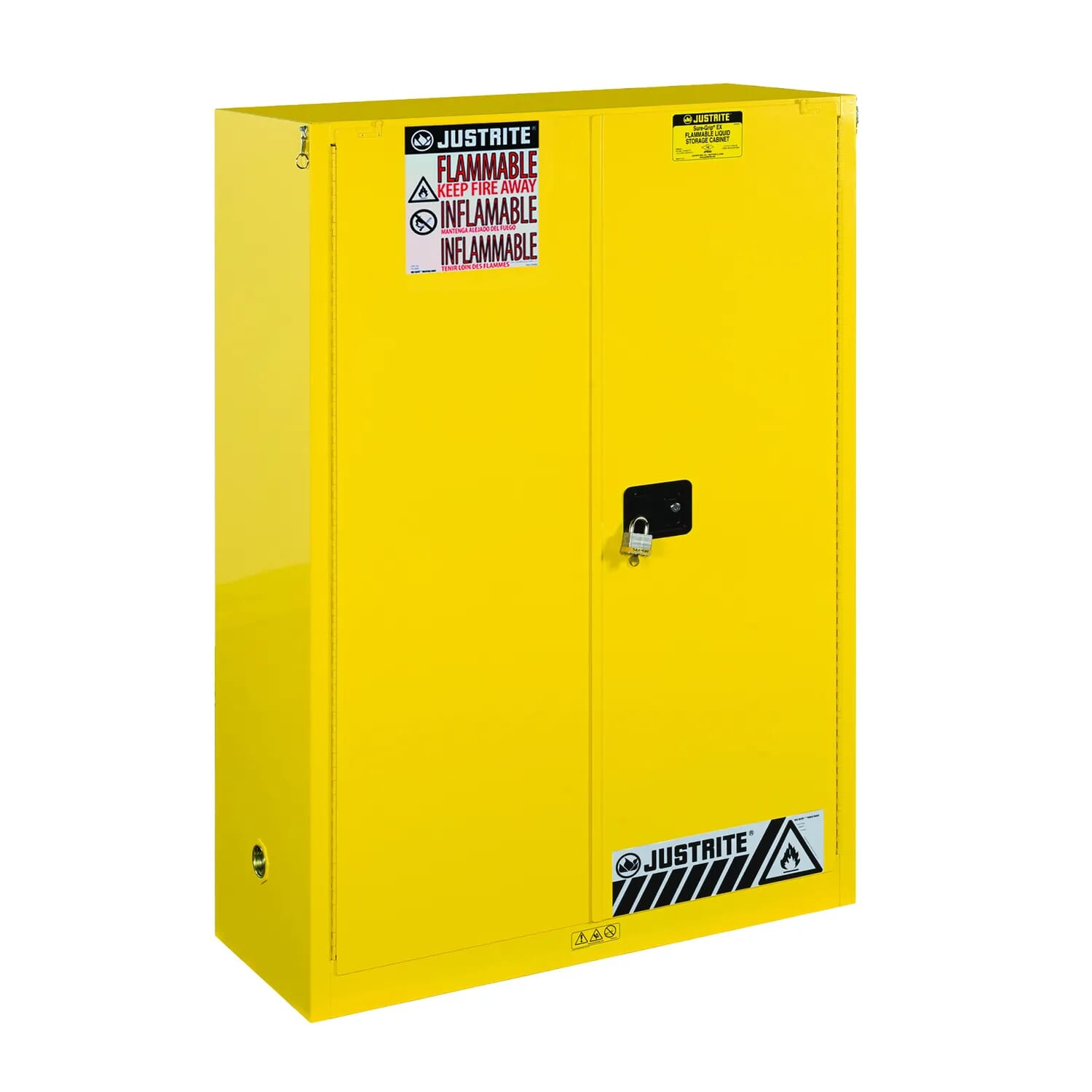 JustriteВ Sure-GripВ EX 89-CL Flammable Safety Cabinet