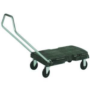 Triple® Trolley, Standard Duty with Handle - 5" dia x 7/8" casters -- Sturdy foam deck