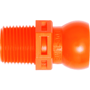 Coolant Hose System Component - 1/2 ID System - 3/8" NPT Connector (Pack of 4)