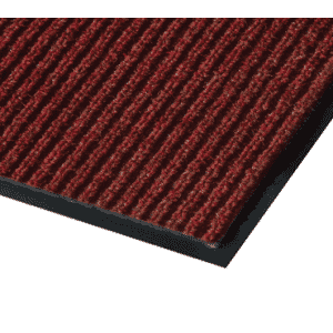 3'x10' Red Rib Carpet Entry Mat