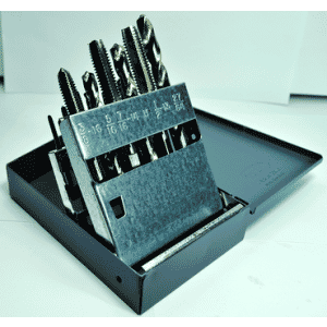18 Pc. Tap and Drill Set #6 thru 1/2" Tap -#36 thru 27/64" Drill