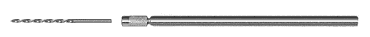 #57 Size -  3/16" Shank - 4" OAL - Drill Extention