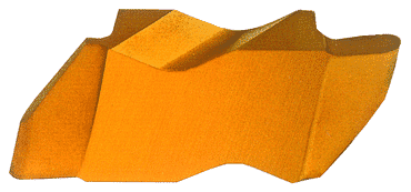 NR 3031L Grade PC300 - Top Lock Grooving Insert