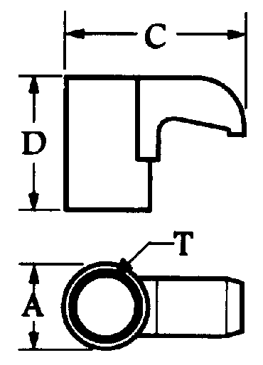 #CK7 - 10-32 Thread - Clamp