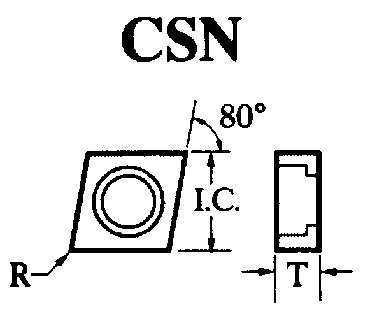 #CSN433 For 1/2" IC - Shim Seat