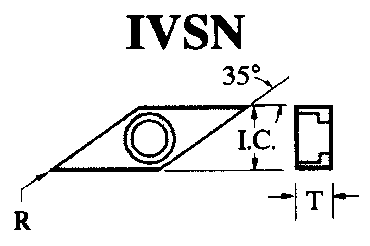 #IVSN324 For 3/8" IC - Shim Seat
