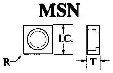 #MSN543 For 5/8" IC - Shim Seat