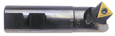3/4" Dia- 10°-80° - Indexable Countersink & Chamfering Tool