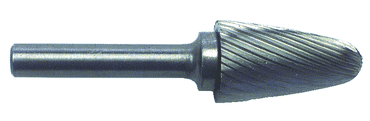1/2 x 1 x 1/4" SH Tree Radius End Shape - HSS - Burr