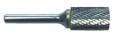 SA3L 3/8 x 1 x 1/4" SH Dbl Cut Cyl Shape - CBD - Burr