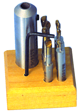 1/4" Min - 1-1/4" Max Bore - 1/4" SH - 2" OAL - Carbide Mini Boring Tool