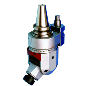 Universal CNC Adjustable Angle Head - ER25 - CAT40