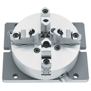 10" 4 Jaw Plain Mount Self-Centering Machine Fixture