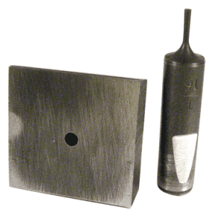 Punch & Die Set for Bench Punch - 1/16" Round