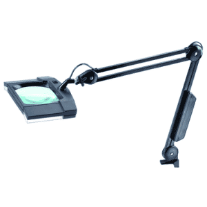 Floating Arm Mag. Light - 7.5x6.2 Rect Lens; 3 Diopter