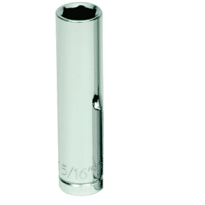 3/8 x 1-15/16" - 1/4" Drive - 6 Point - Deep Socket