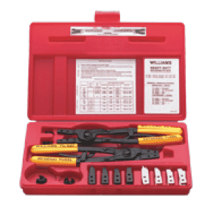 Snap-On/Williams Heavy Duty Snap Ring Plier Kit -- 10pc. - Includes:Internal & External Snap Ring Pliers / 10 tips