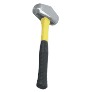 3 lbs - 13-1/2" Handle - 50% Fiberglass - Drilling Hammer