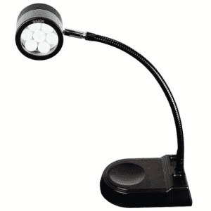 7 LED Spot Light  Dimmable  17" Flexible Gooseneck Arm  Desk Base