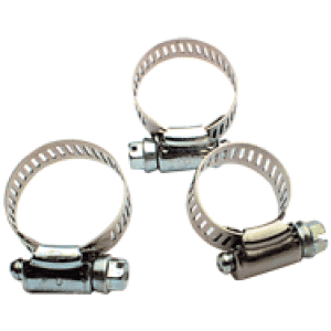 #64020 - 1 to 1-1/4'' Hose ID - Stainless Hose Clamp