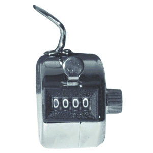 #840-1615 - 4 Figure - Knob Reset - Thumb Lever Reset Counter