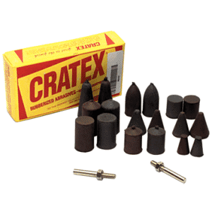 #227 Resin Bonded Rubber Kit - Cone Test - Various Shapes - Equal Assortment Grit redirect to product page
