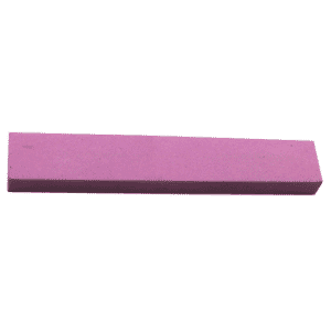 1/2 x 1 x 6" - 100 Grit - Rectangular Shaped Ruby Stone