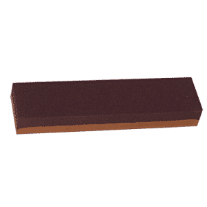 1 x 2 x 6" - 120/280 Grit - Rectangular Shaped A/O Combination Stone Oil Treated