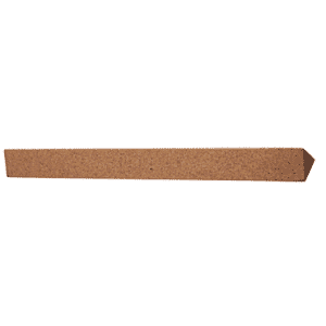 1 x 1 x 6" - 120 Grit - Square Shaped A/O Tool Room Stick
