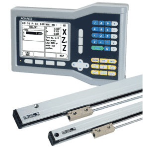 Acu-Rite Digital Readout System - #22V08-40-- 2-Axis 8 x 40'' Series VUE - For Turning Applications