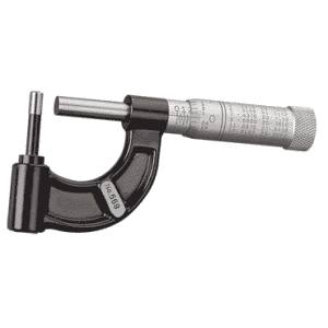 #569AXP -   0 - 1'' Measuring Range - .001" Graduation - Friction Thimble - Carbide Face - Tubing Micrometer