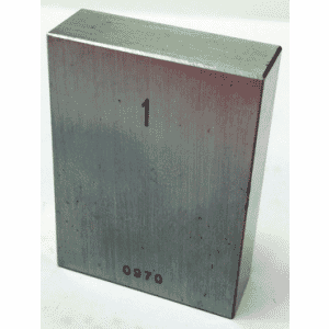 12.0" - Certified Rectangular Steel Gage Block - Grade 0