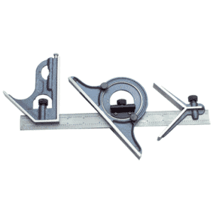 #CS124 - 12" - 4 Piece Combination Square Set