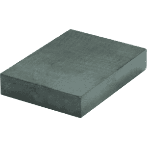 Ceramic Magnet Material - 1'' Thick Rectangular; 15 lbs Holding Capacity