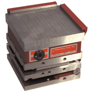 Standard Pole Compound Magnetic Sine Plate - #MSPC66; 6 x 6 x 5-3/8''