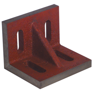 10 x 8 x 6" - Machined Webbed (Closed) End Slotted Angle Plate