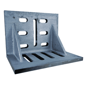 12 x 9 x 8" - Machined Webbed (Closed) End Slotted Angle Plate