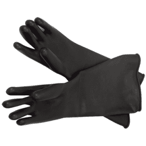 Pair Rubber Gloves For Blast Cabinet