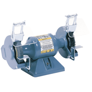 Grinder/Buffer - #673E; 6 x 3/4 x 1/2'' Wheel Size; 1/3HP; 1PH; 115V Motor
