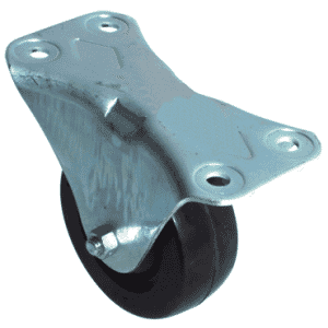 5'' Dia. - 1-1/4'' Width - Payrock - Rigid - 260 lb Capacity