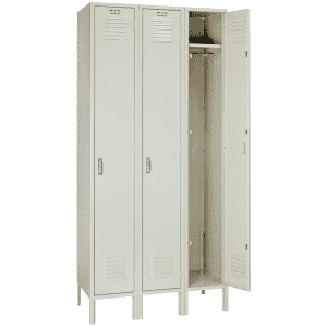 12 x 15 x 72'' (3 Openings) - 3 Wide Single Tier Locker redirect to product page
