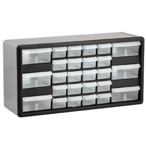 Akro-Mils - 20 Drawer, Small Parts Modular Steel Frame Storage Cabinet