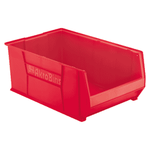 12-3/8" x 20" x 6" - Red Stackable Bins