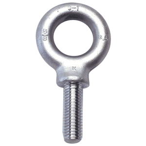 304 Stainless Eye Bolt - 3/8-16 Thread, 1'' Eye Dia.