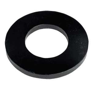 7/16 Bolt Size - Black Oxide Cold Rolled Steel - Flat Washer