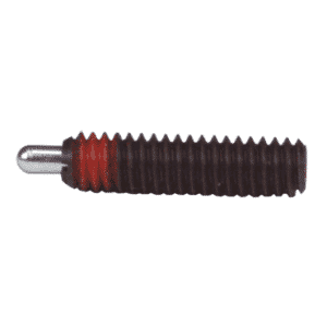 End Force Spring Plunger - 2.8 lbs Initial End Force, 7.2 lbs Final End Force (3/8-16 Thread)