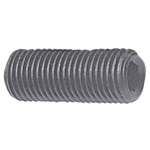 0-80 x 3/32 - Black Finish Heat Treated Alloy Steel - Socket Set Screws - Cup Point (100) redirect to product page